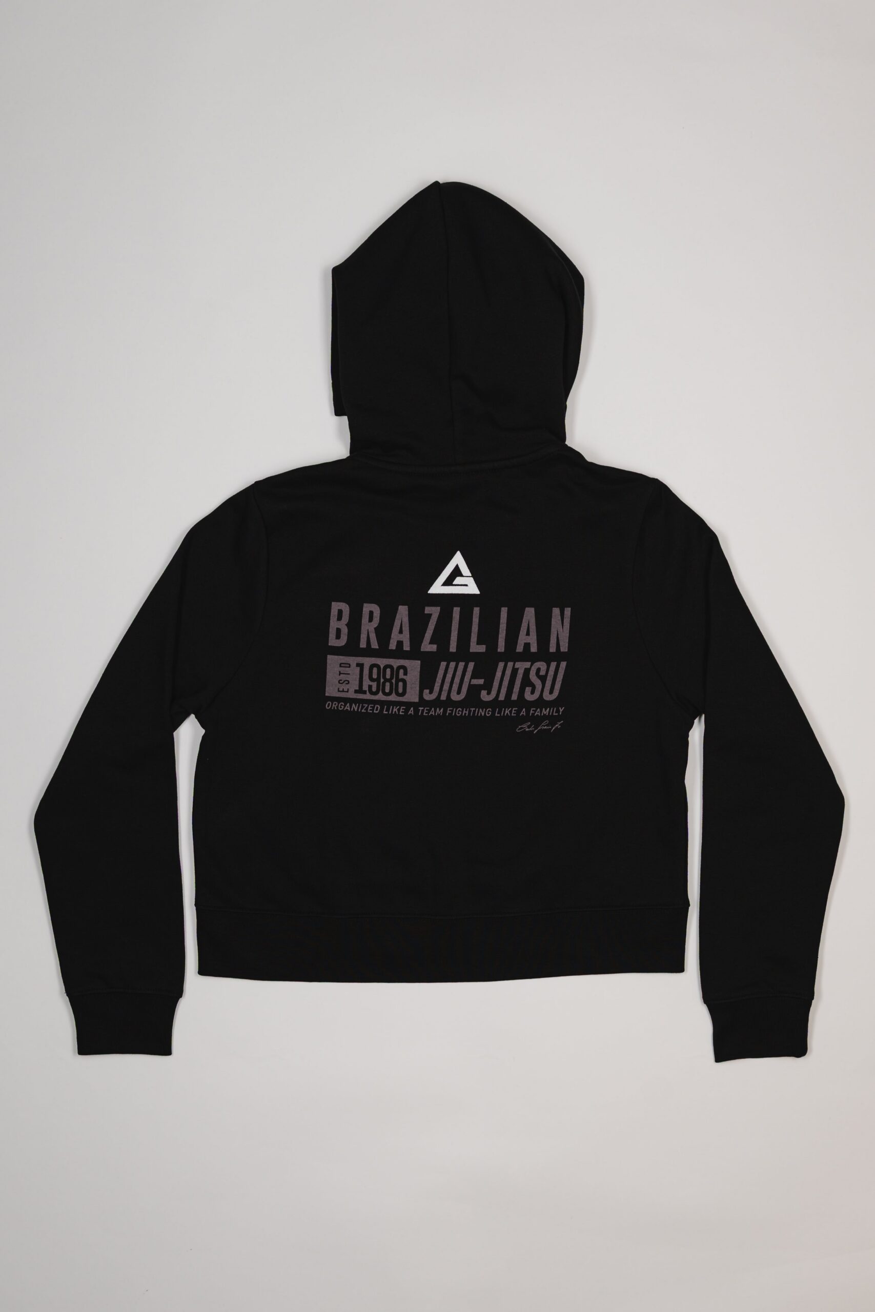 Tactical Womens Hoodie - Black - Image 2