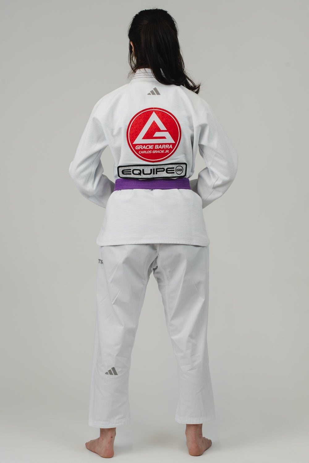 Pro Lite Comp Womens Kimono by adidas - White - Image 4
