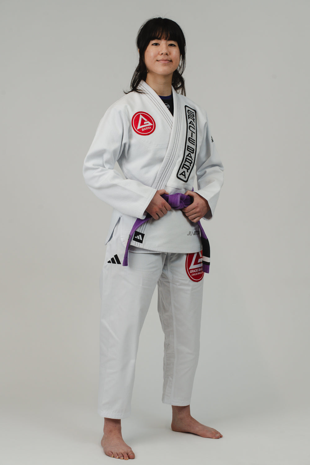 Pro Lite Comp Womens Kimono by adidas - White - Image 2