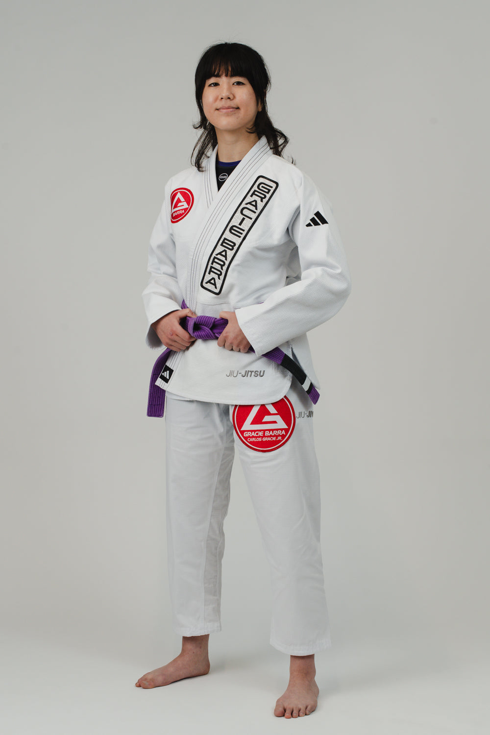 Pro Lite Comp Womens Kimono by adidas - White - Image 3