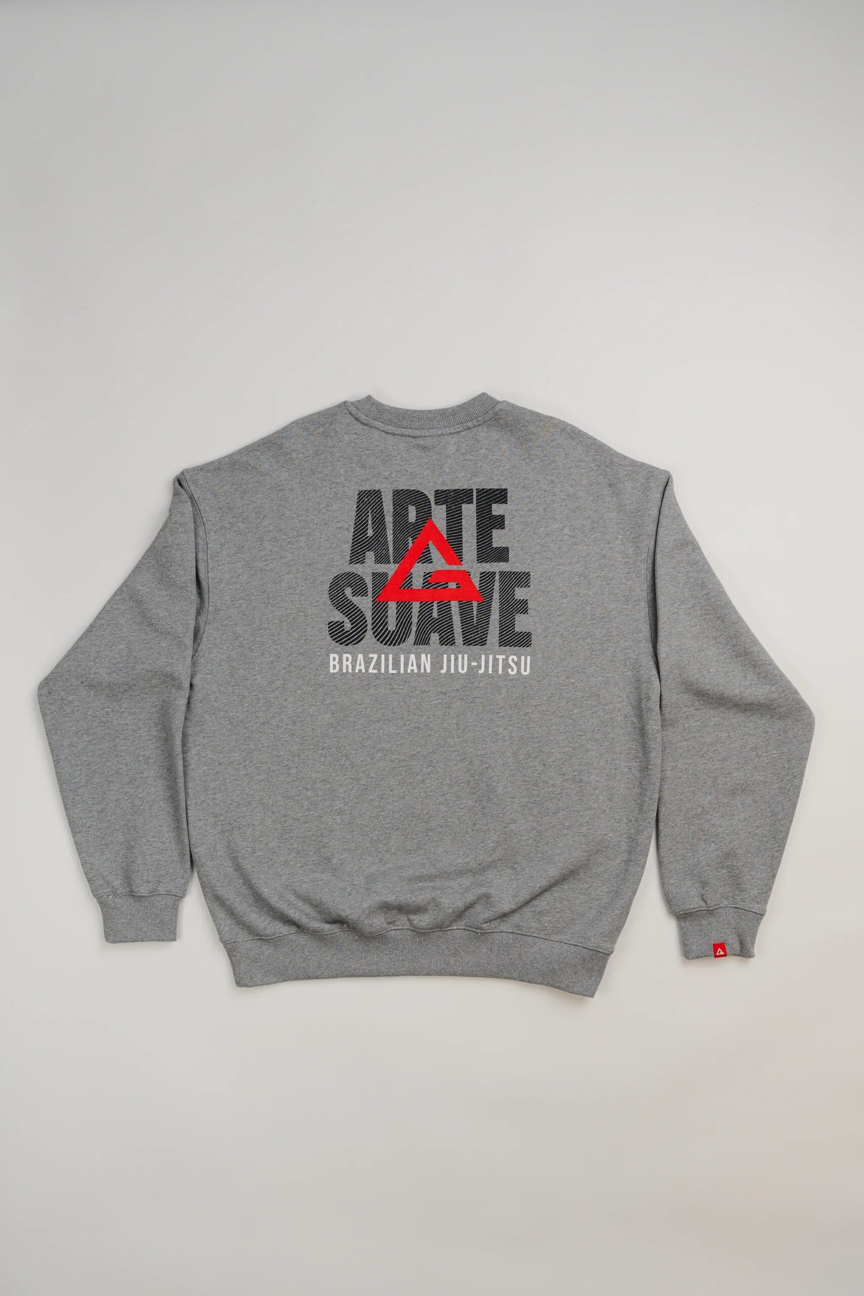 Arte Suave V2 Mens Crewneck - Grey - Image 2