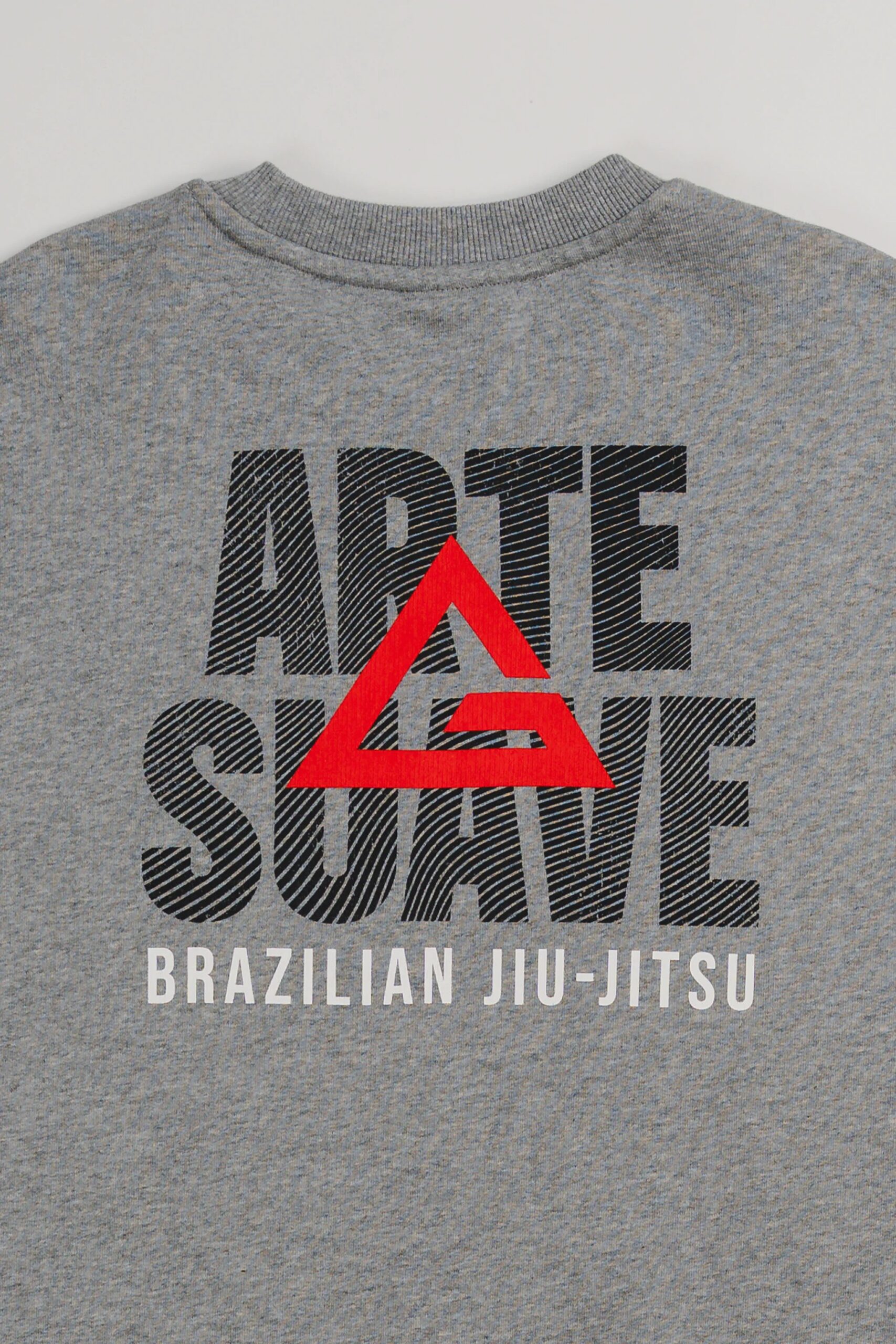 Arte Suave V2 Mens Crewneck - Grey - Image 4