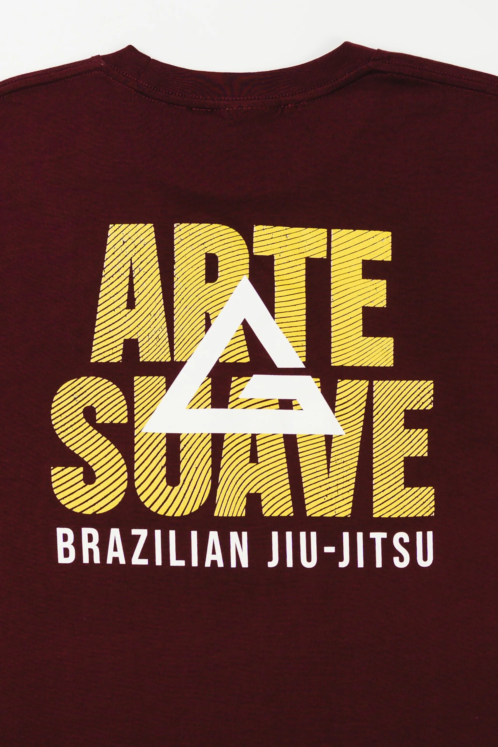 Arte Suave V2 Mens Tee - Maroon - Image 4