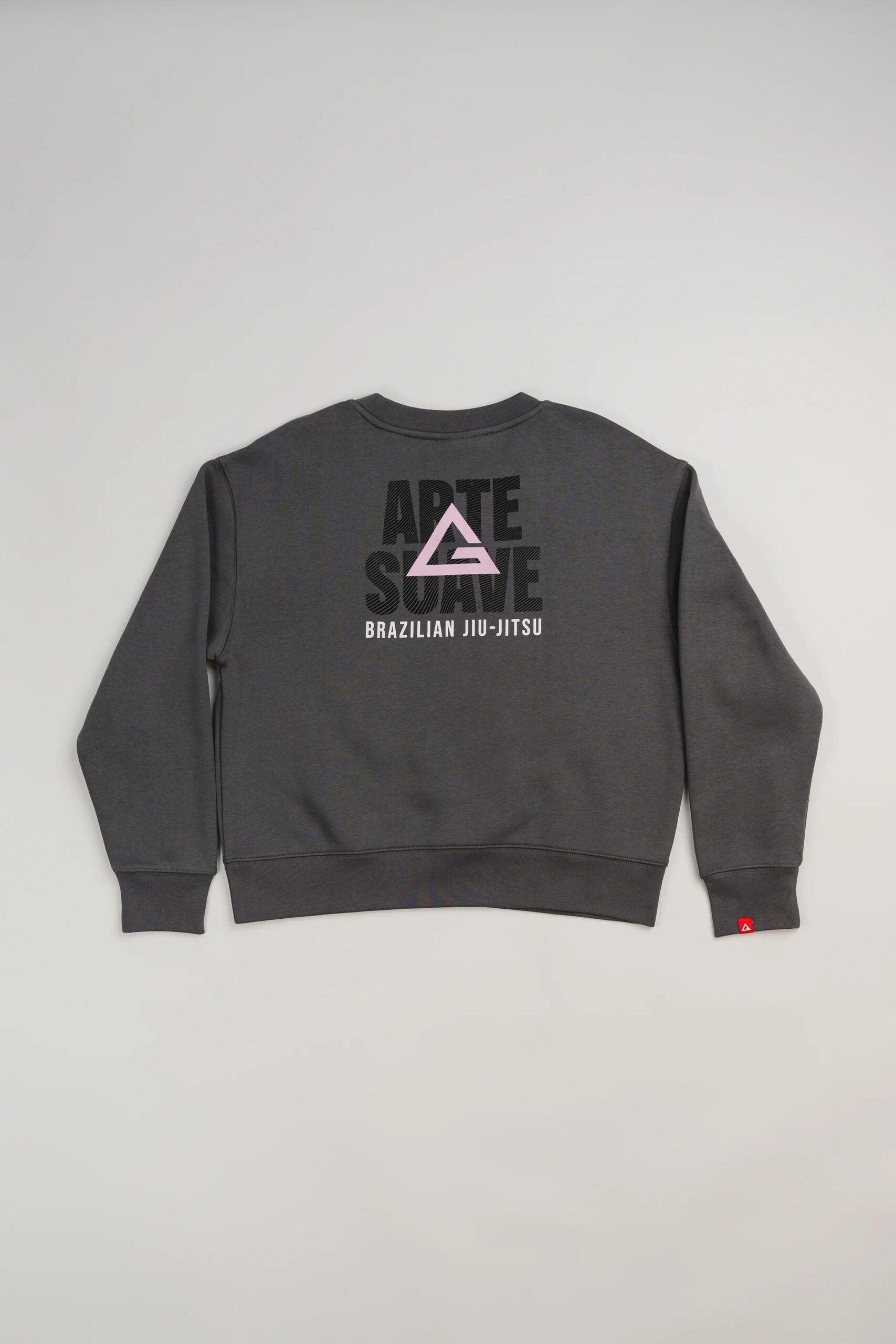 Arte Suave V2 Womens Crewneck - Grey - Image 2