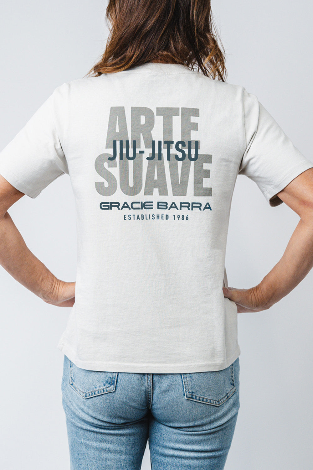Arte Suave Womens Tee - Natural - Image 4