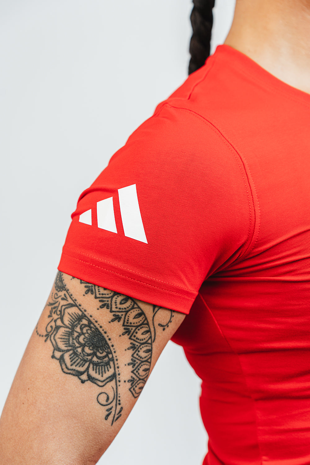 T-shirt GB Comp Team de Senhora by Adidas - Vermelho - Image 5