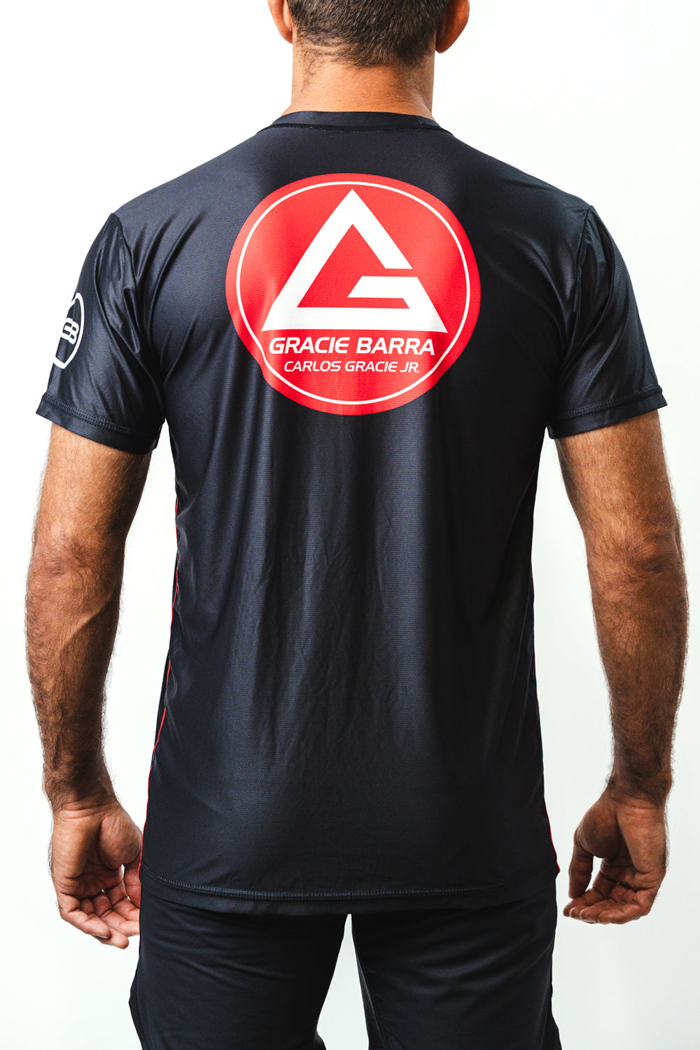 GB Essentials Mesh Training Tee - Black - Image 4