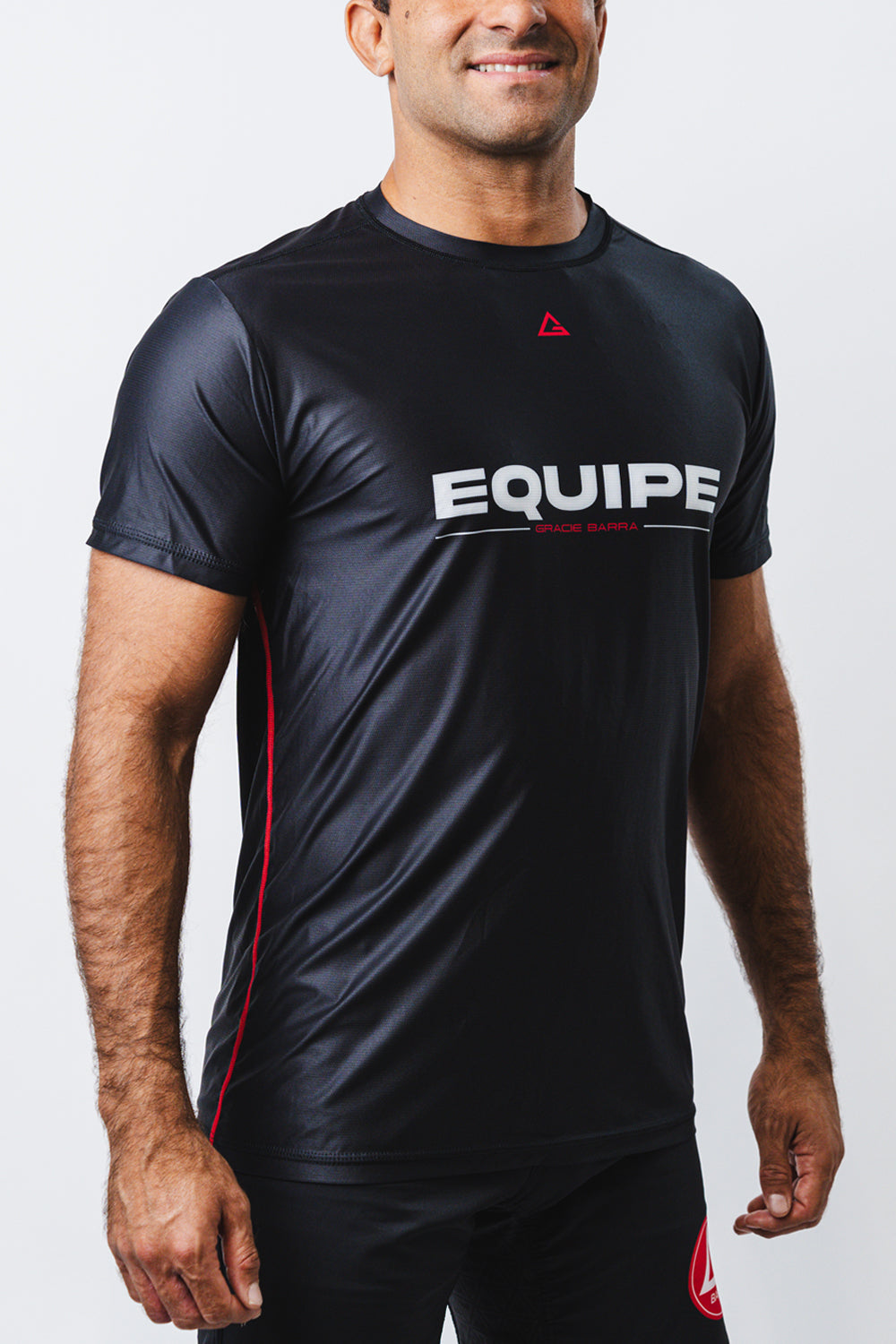 GB Essentials Mesh Training Tee - Black - Image 2