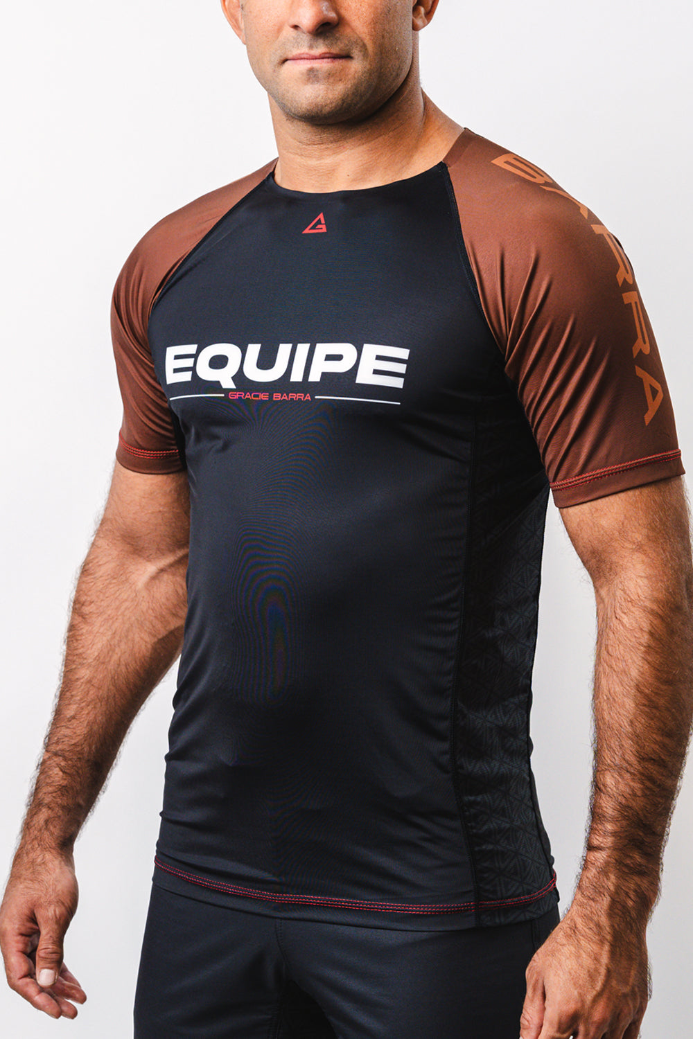 GB Essentials Ranked Rashguard - Brown - Image 3