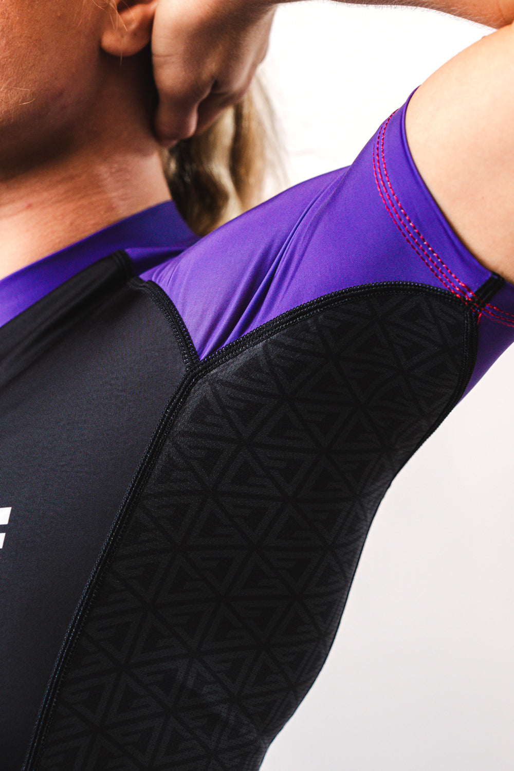GB Essentials Womens Ranked Rashguard - Purple - Image 6
