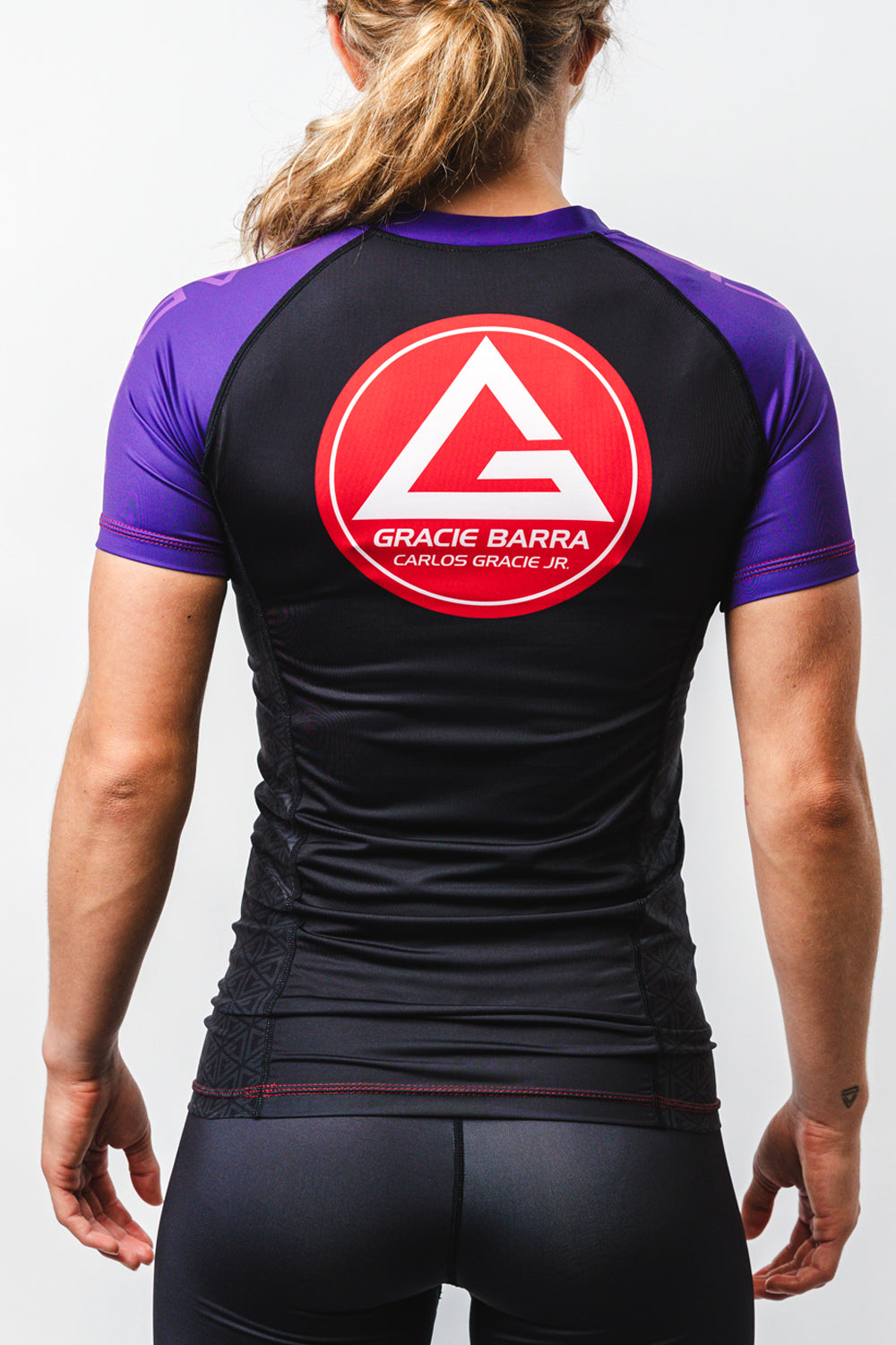 GB Essentials Womens Ranked Rashguard - Purple - Image 4