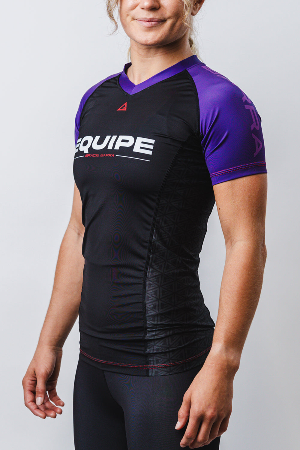 GB Essentials Womens Ranked Rashguard - Purple - Image 3
