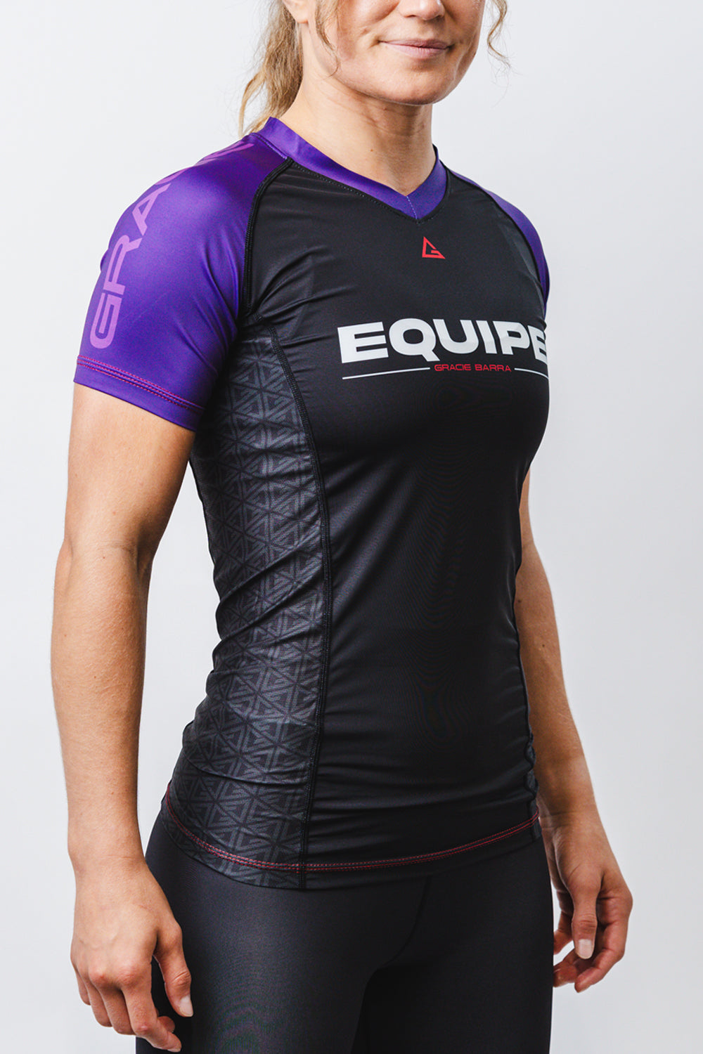 GB Essentials Womens Ranked Rashguard - Purple - Image 2