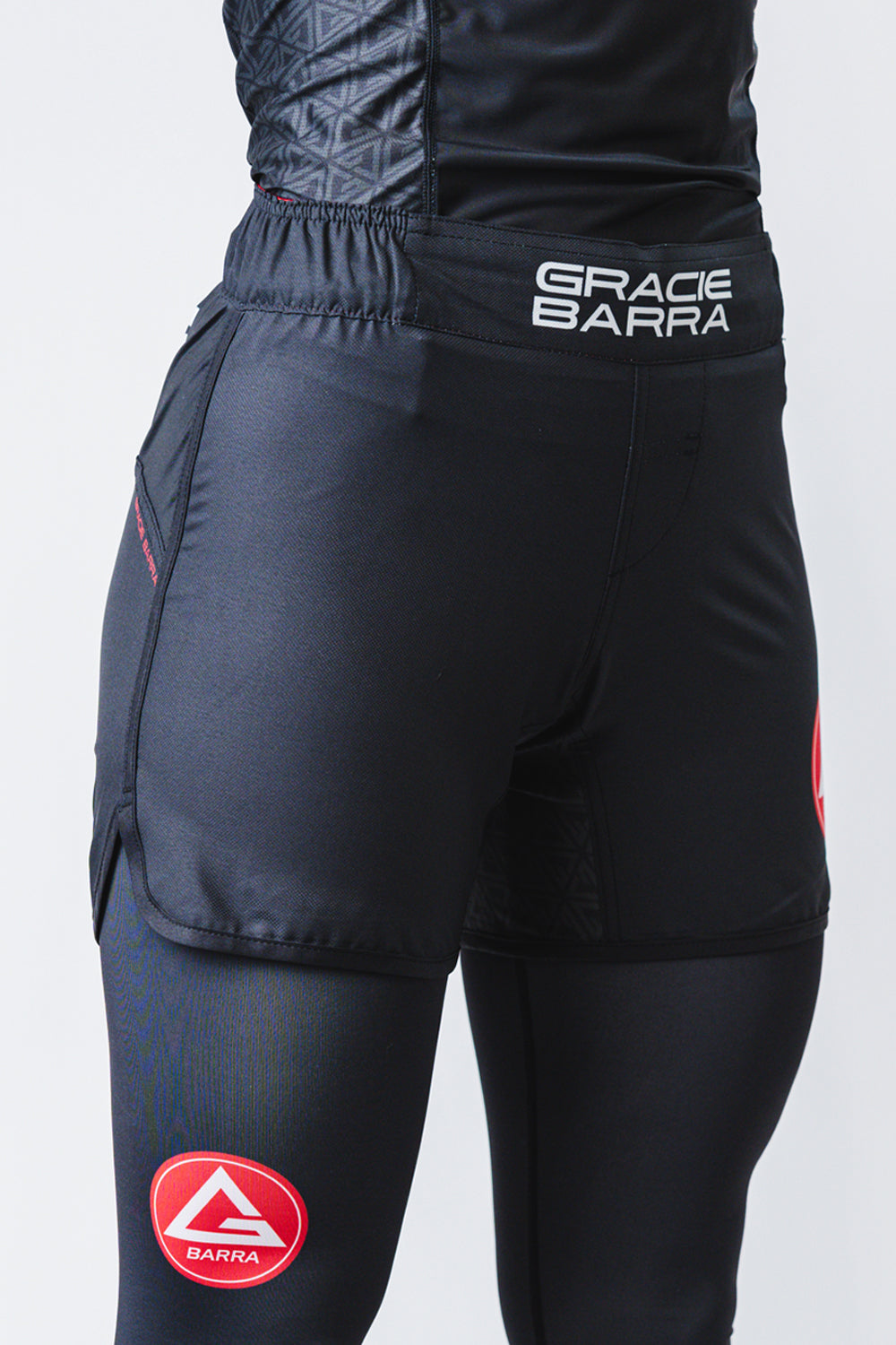 GB Essentials Womens Training Shorts - Black - Image 2
