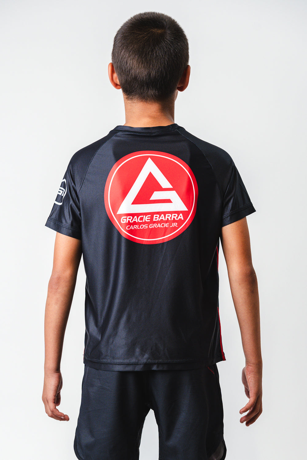 GB Essentials Youth Mesh Training Tee - Black - Image 4