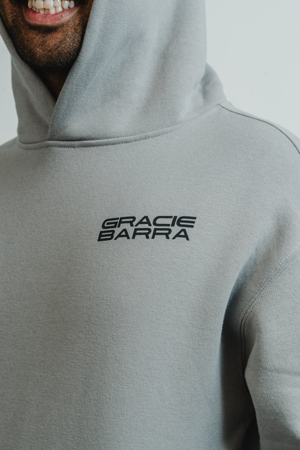 GB Grip Mens Hoodie - Grey - Image 4