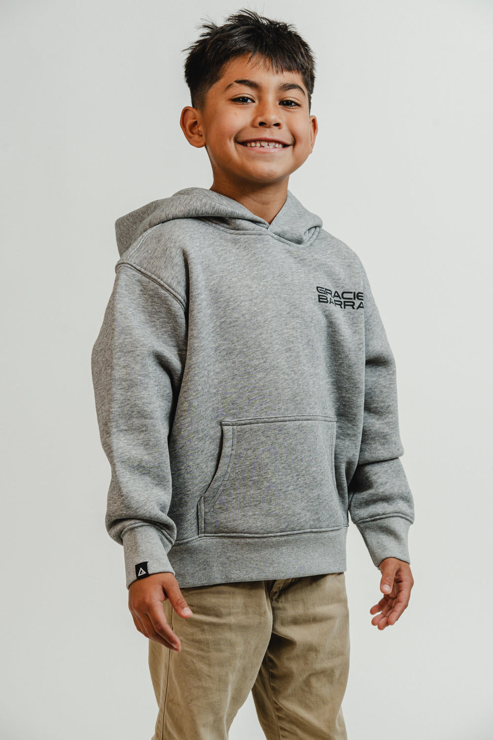 GB Grip Youth Hoodie - Grey - Image 2