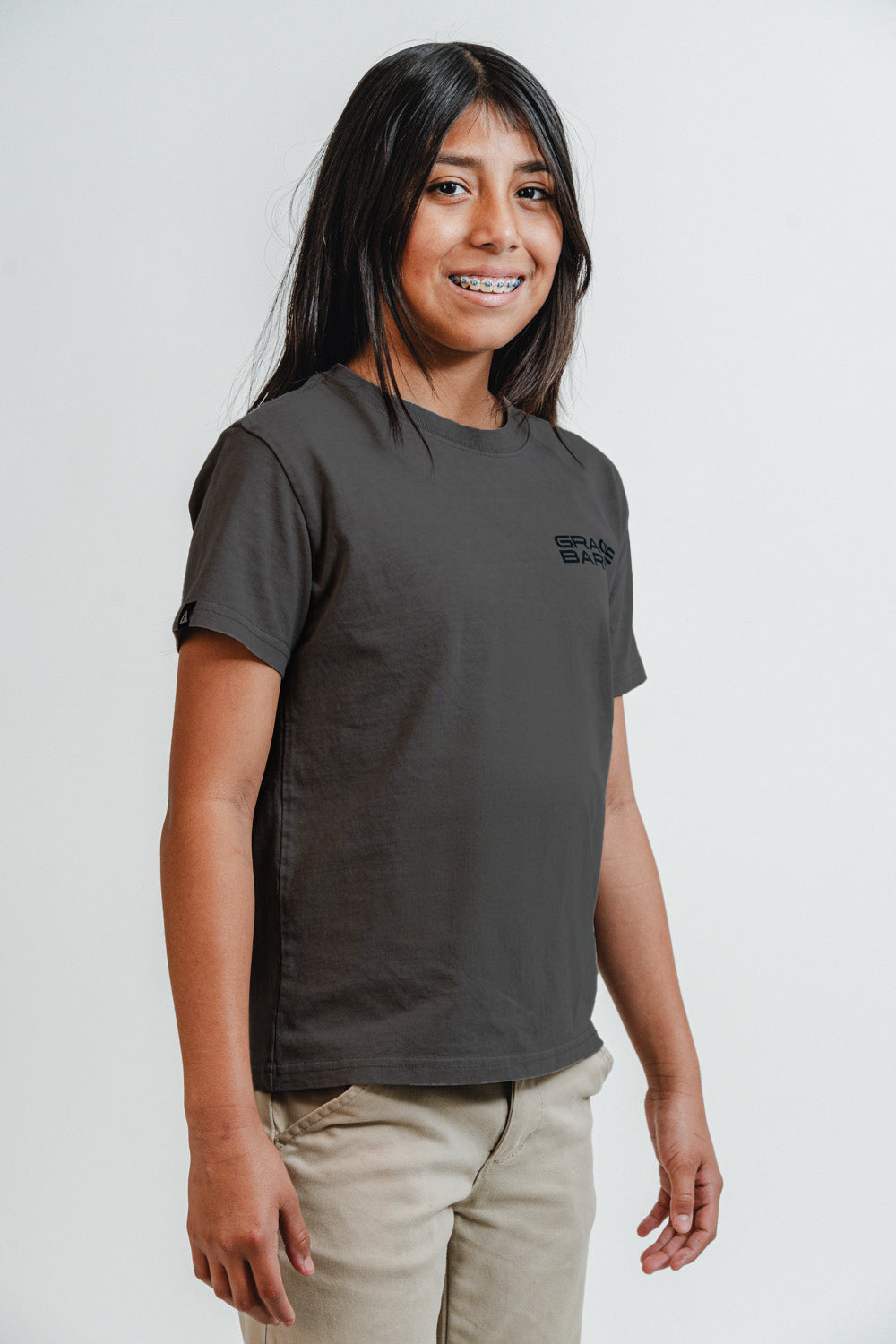 GB Grip Youth Tee - Grey - Image 2