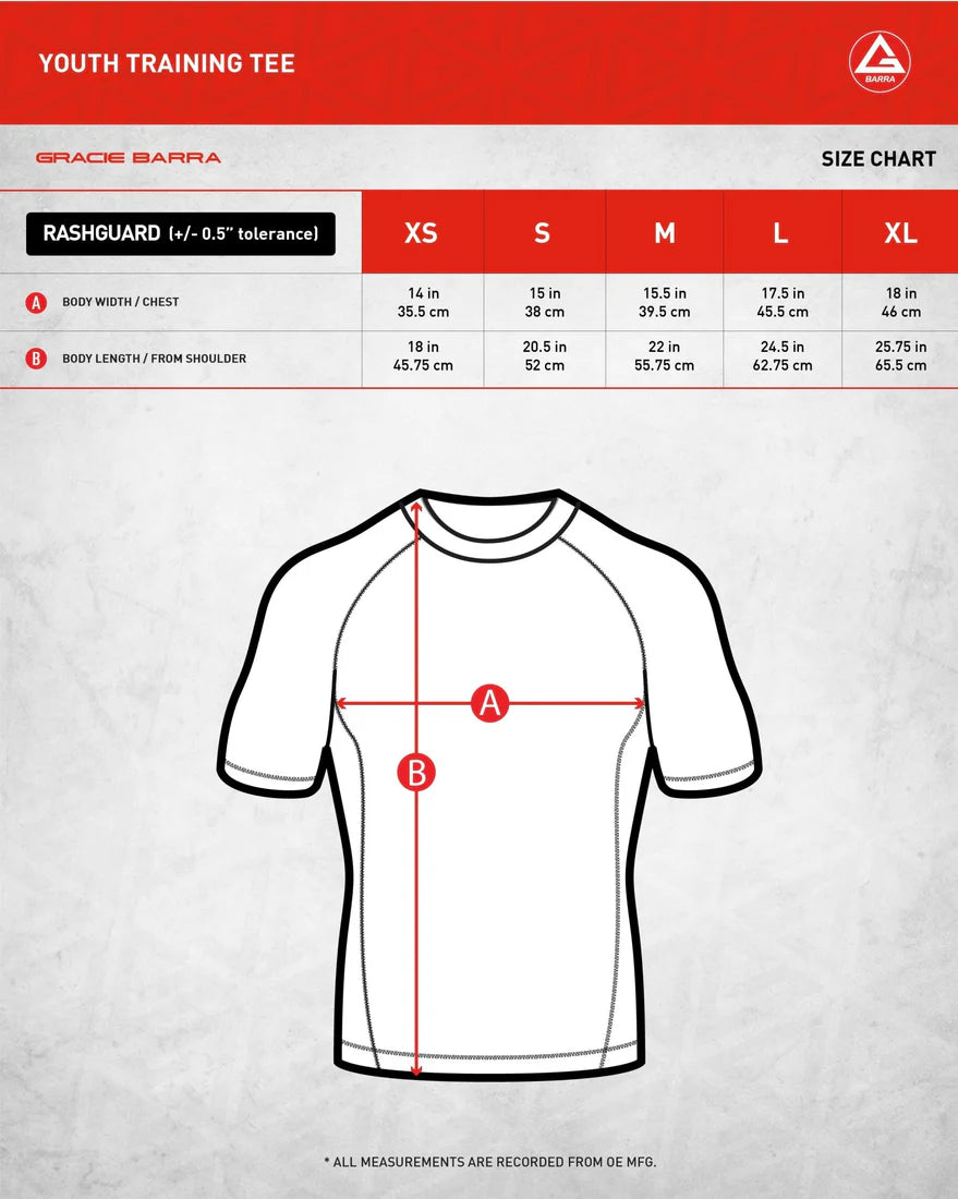 GB Essentials Youth Mesh Training Tee - Black - Image 5