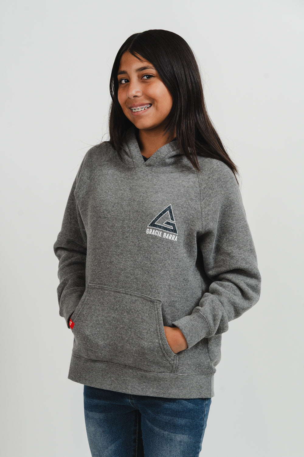 Legacy Shadow Youths Hoodie - Grey - Image 3