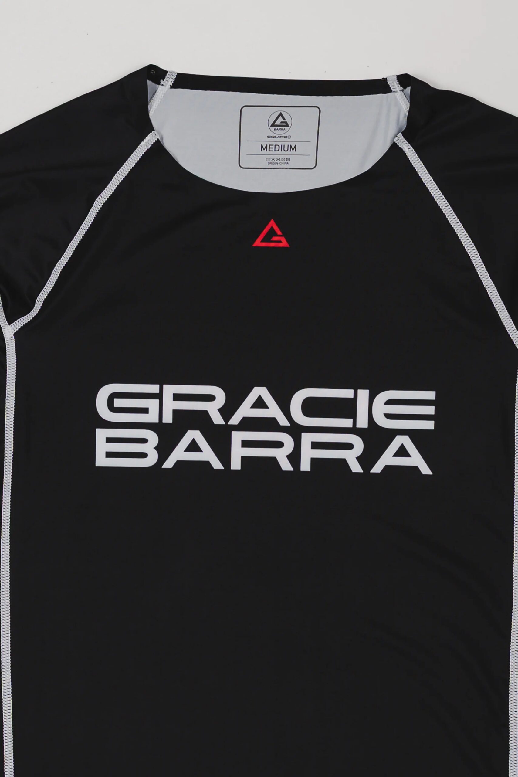 Rashguard Lutador Ranked Manga Comprida - Preto - Image 3