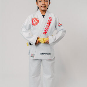 AtletaGB V4 Youth Kimono - White