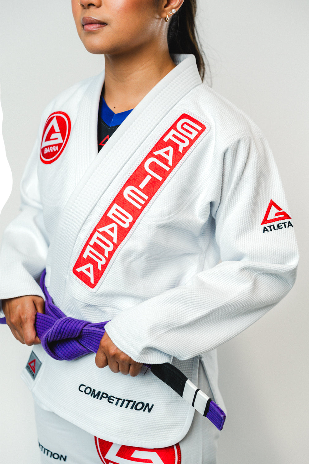 AtletaGB V4 Womens Kimono - White - Image 5