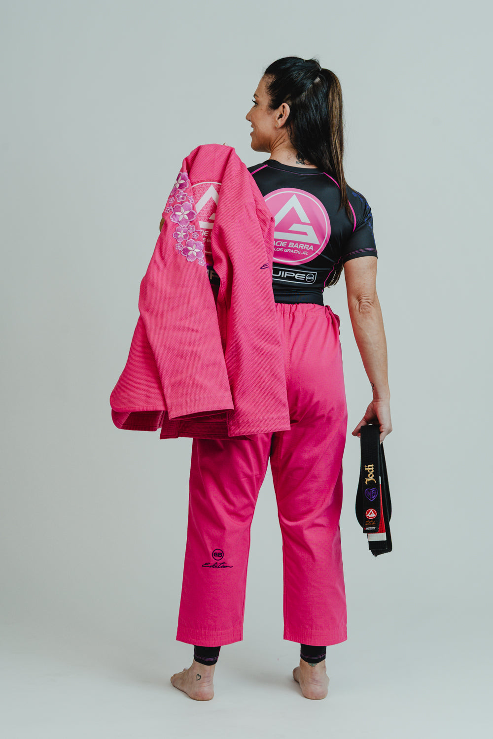 Sakura Womens Kimono - Pink - Image 5