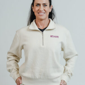 Sakura Womens Half Zip - Natural