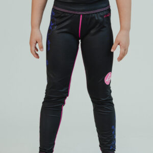 Sakura Youth Compression Pants - Black