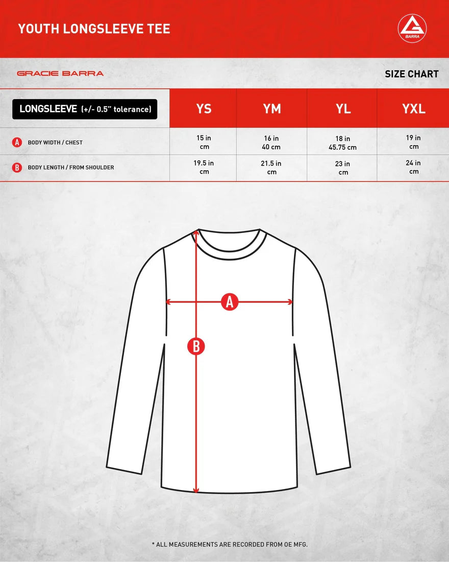 Arte Suave Youth Long Sleeve Tee - Black - Image 5