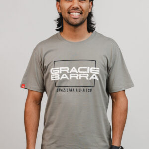 Stacked Mens Tee - Grey