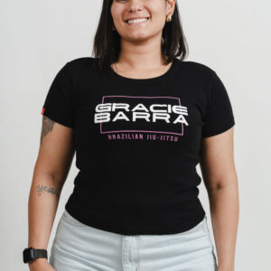 Stacked Womens Tee - Black