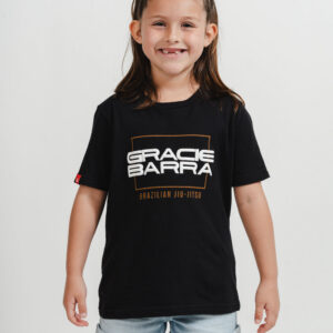 Stacked Youth Tee - Black