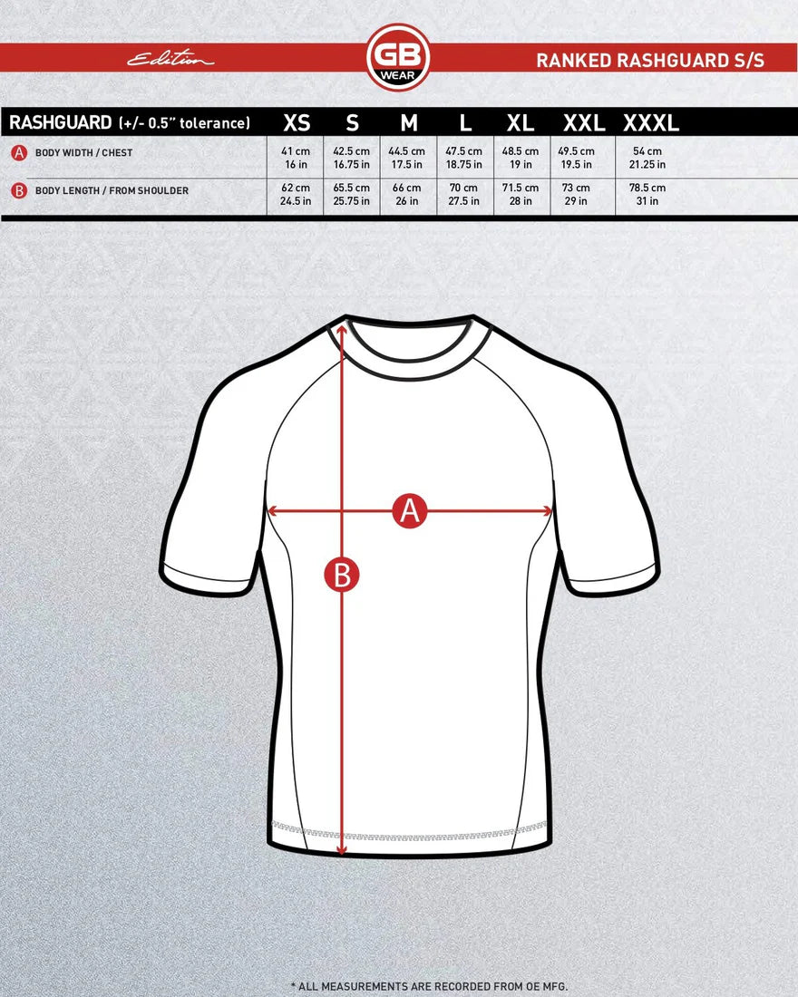 GB Essentials Ranked Rashguard - Brown - Image 8
